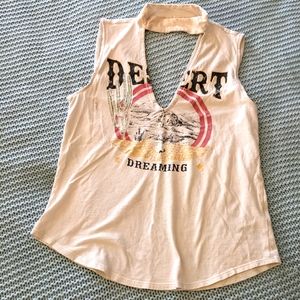 Desert Dreaming Cutout Express Top XS